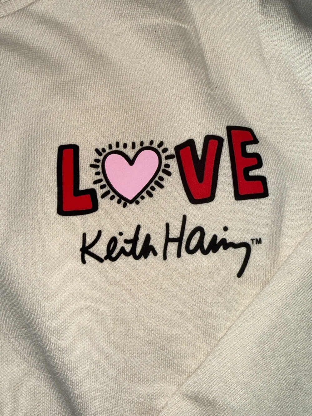 LOVE Heart Graphic Tan Sweatshirt and Joggers Set - Picture 3 of 4